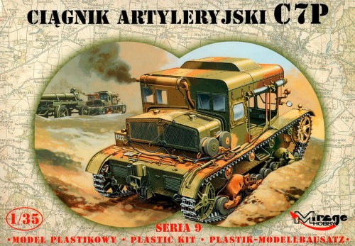C7P ciągnik artyleryjski - 1/35