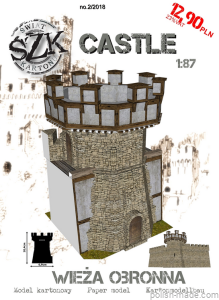 CASTLE - Wieża obronna I - C02 - 1/87(H0)