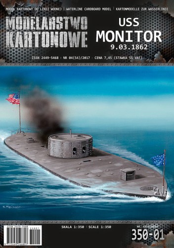 MK-350-01 - USS 'MONITOR' 9-03-1862 - 1/350