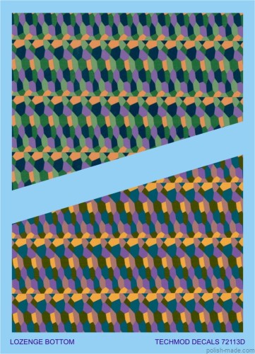 72113 kamuflaż LOZENGE wer. 5 kolorowa