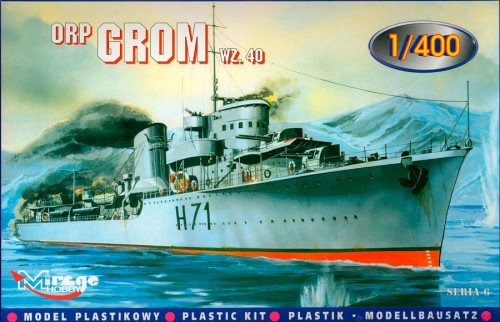 ORP GROM wz.40 niszczyciel - 1/400