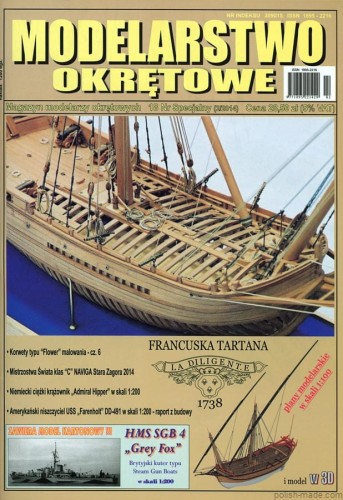 MO-S.18' 2/14 - HMS SGB 4 'GREY FOX' - 1/200