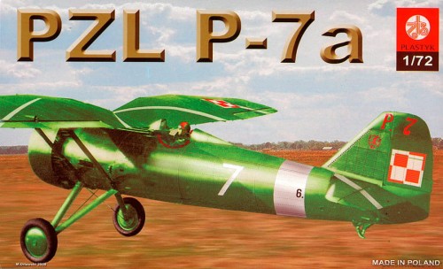 PZL P-7a myśliwski - 1/72