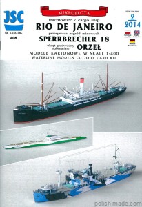 JSC-408 - RIO DE JANERIO / ORP ORZEŁ - 1/400