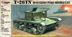T-26TN opanc. punkt obser. - 72606 - 1/72