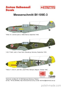 72049 Bf 109E-3 1939-40