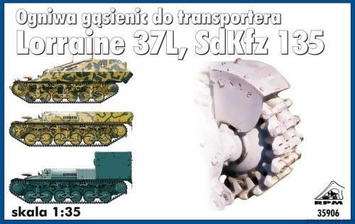og. gąsienic Lorraine 37L, SdKfz 135 - 35906 - 1/35