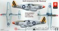 P-51 B MUSTANG myśliwski - 1/72