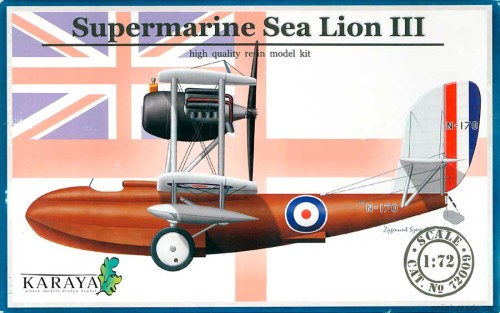 łódź latająca SUPERMARINE "SEA LION III" - wojskowy - 1/72