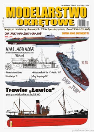 MO-S.23 1/17 - ORP 'WILK' / 'ŻBIK' / 'SĘP' - 1/200