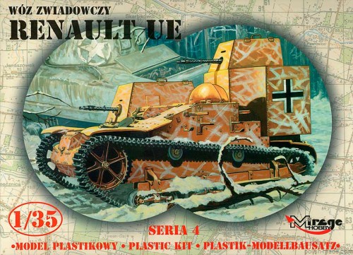 RENAULT UE wóz zwiadowczy - 1/35