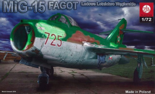 MiG-15 FAGOT Ludowe lot węg. - 1/72