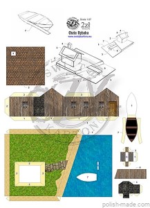 Chata Rybaka - D06 - 1/87(H0)