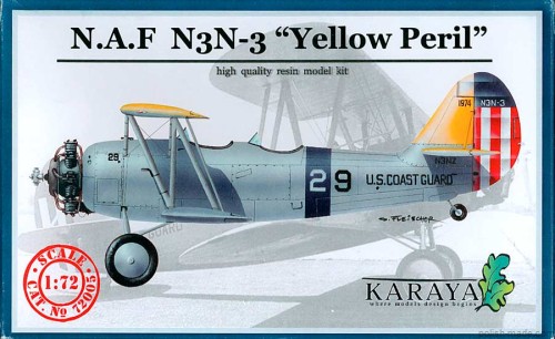 N.A.F. N3N-3 'Yellow Peril' szkolny - 1/72