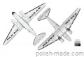 K - DC-3/C-47 PAN AMERICAN 1960'S - 1/144