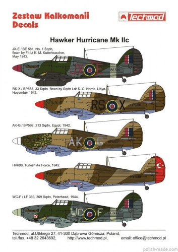 48116 Hawker Hurricane Mk. IIC