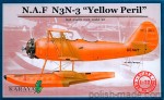 N.A.F N3N-3 'YELLOW PERIL'  wodnosamolot szk. - 1/72