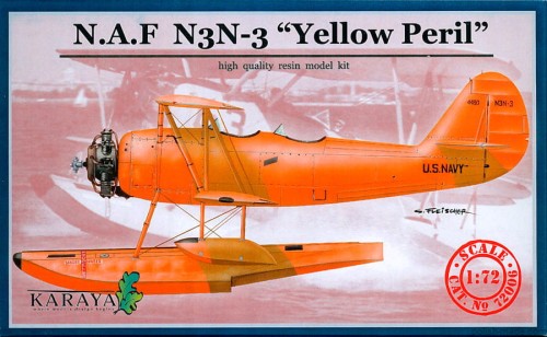 N.A.F N3N-3 'YELLOW PERIL'  wodnosamolot szk. - 1/72