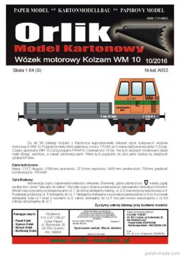 KOLZAM WN 10 wózek motor. - A033 - 1/64