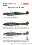 72011 Messerschmitt Bf 110C - 1939-40