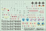 D48095 German Typhoons Stencils & insignias