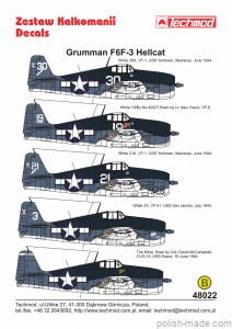 48022 Grumman F6F-3 Hellcat - 1944
