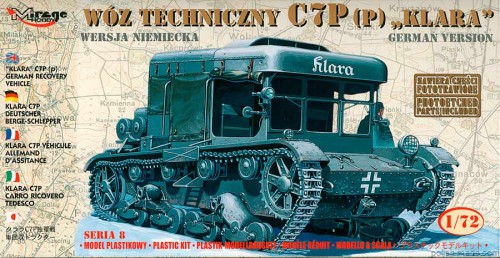 C7P(p) 'KLARA' wóz tech.  - 1/72