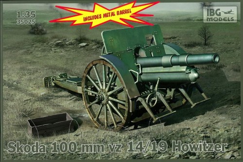 Skoda 100mm wz.14/19 haubica - 1/35