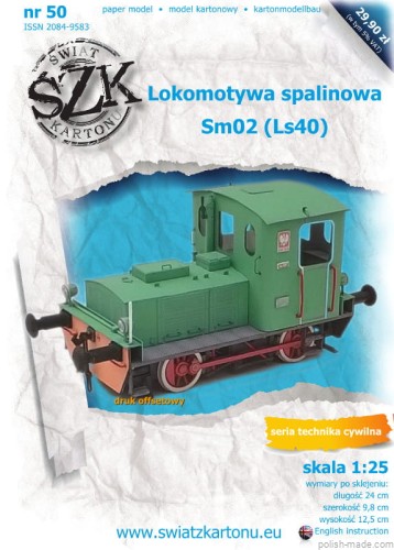 Sm02 (Ls40) lokomotywa spal. - 050 - 1/25