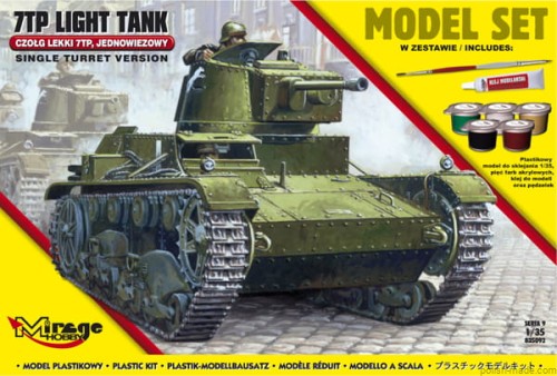 MODEL-SET 7TP (JEDNOWIEŻOWY) - 1/35