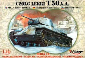 T 50 A.A. czołg lekki - 35106 - 1/35
