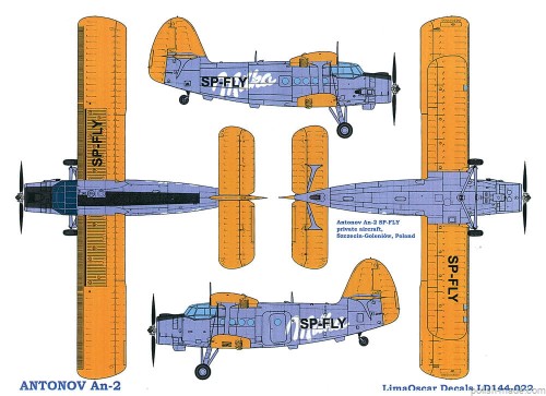 LD144-22 Antonov AN-2 AERO GRYF (Milka)