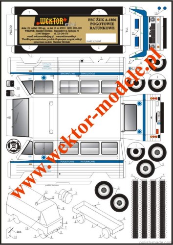 FSC ŻUK A-07 Pogotowie Rat. - mini 13 - 1/32