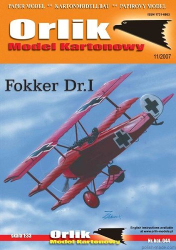 Fokker Dr.I - 044 -1/33