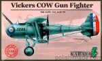 VICKERS COW GUN FIGHTER myśliwski - 1/48