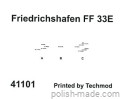 FRIEDRICHSHAFEN FF33E polski  - 1/48