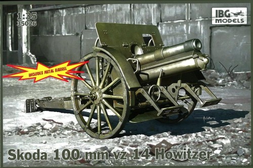 Skoda 100mm wz.14 haubica - 1/35