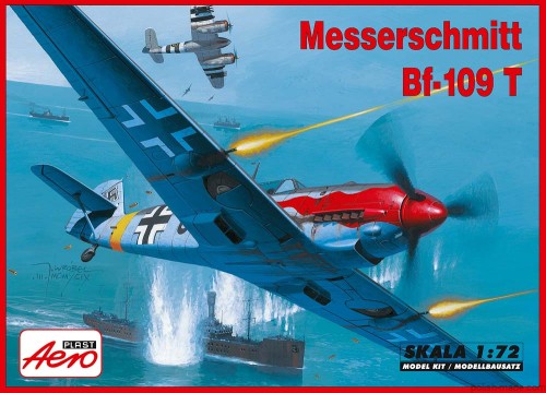 MESSERSCHMITT Bf-109T myśliwski - 1/72