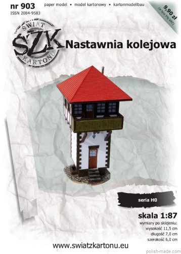 Nastawnia kolejowa - 903 - 1/87(H0)