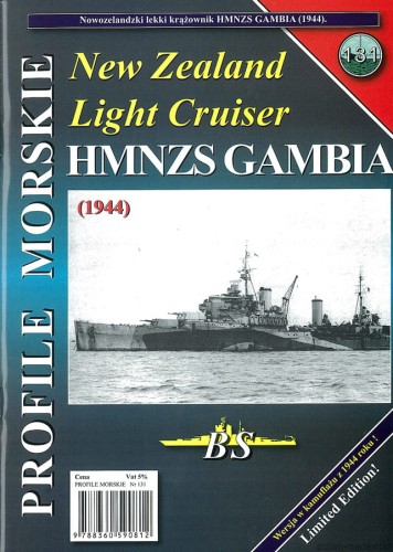 PM-131 - HMSNZS GAMBIA '44' lk.krążownik