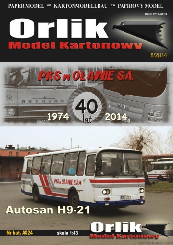 Autosan H9-21 - A024 - 1/43