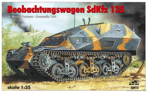 Beobachtungswagen SdKfz 135 - 35013 - 1/35 