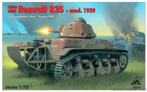 RENAULT R35 m.39 - 72214 - 1/72