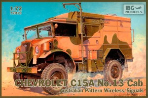 CHEVROLET C15A No.13Cab Wireless - 1/72