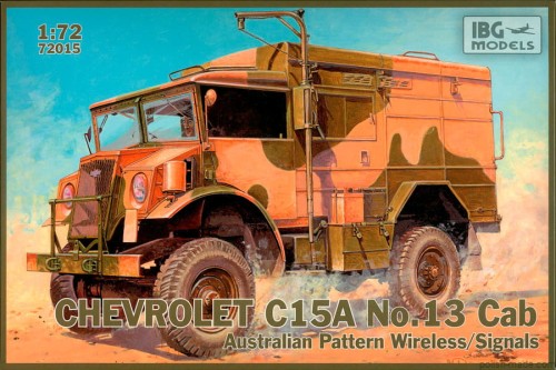 CHEVROLET C15A No.13Cab Wireless - 1/72
