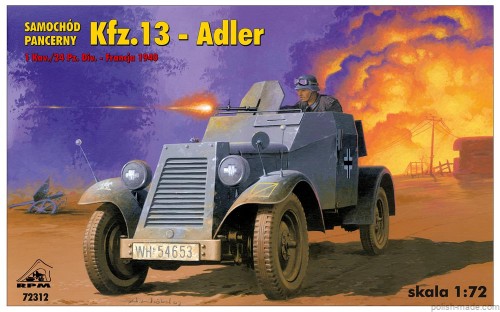 Kfz.13 Adler samochód panc. - 72312 -1/72