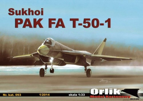 PAK FA T-50-1 - 093 - 1/33