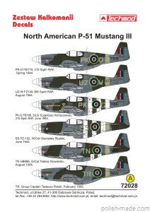 72028 P-51 Mustang III - Polskie Dyw. 44-45'
