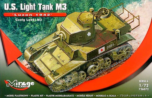 M3 'Luzon 42' czołg lekki - 726072 - 1/72