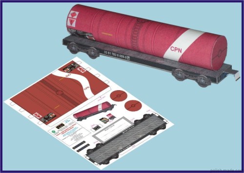 EX016 - 14/2016 - WAGON CYSTERNA - 1/87 (H0)